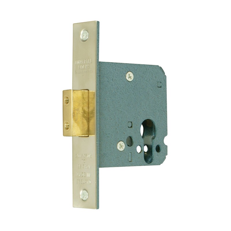 Conforms to BS3621:1998 Euro-Profile Cylinder Mortice Deadlock