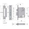 E7000 Euro-Profile Cylinder Mortice Sashlock - Image 2